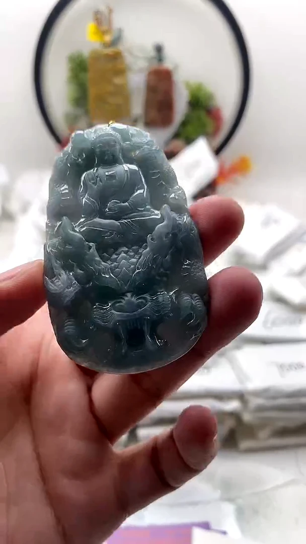 颈饰未镶嵌翡翠阿弥陀佛
