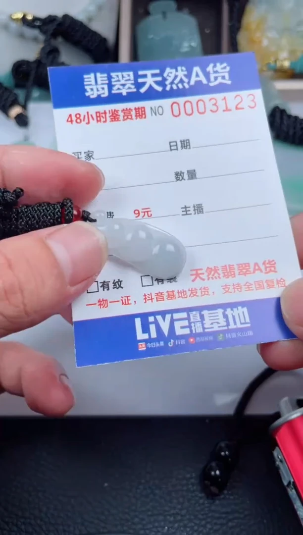 翡翠未镶嵌颈饰