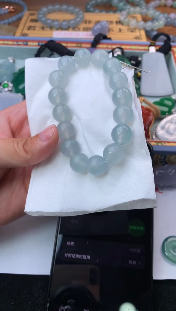 定制翡翠未镶嵌风*毛货不退不换