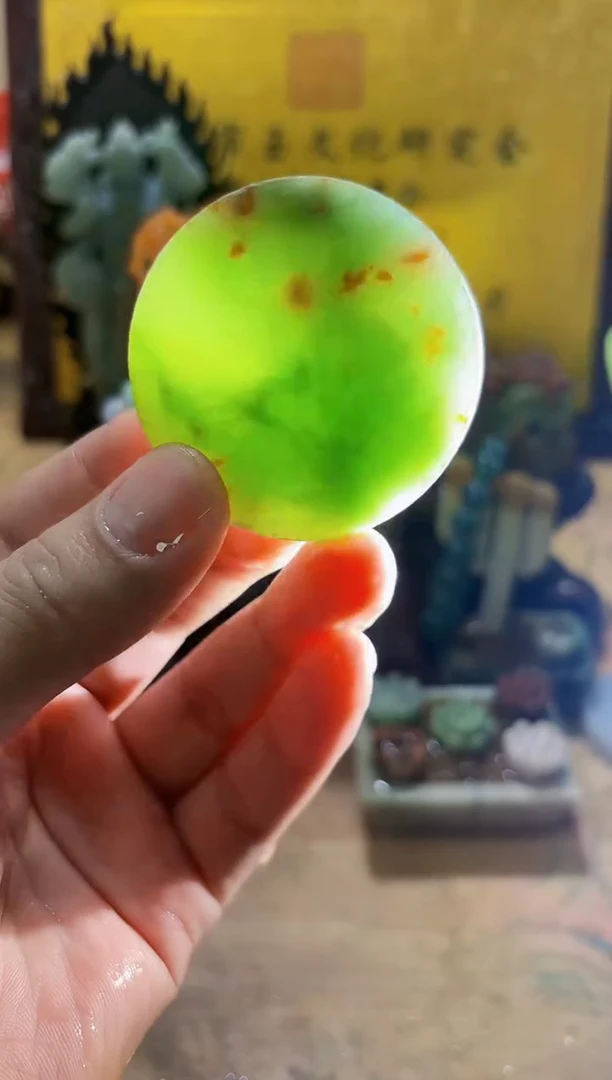 未镶嵌挂件翡翠A货常星8191