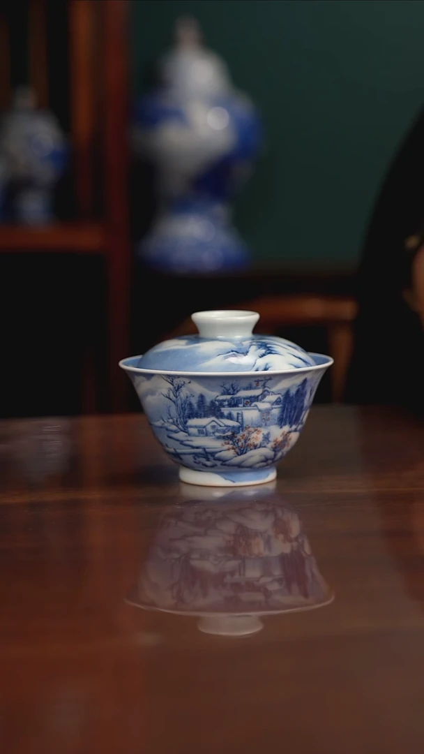 景琳藏青花冬日暖阳