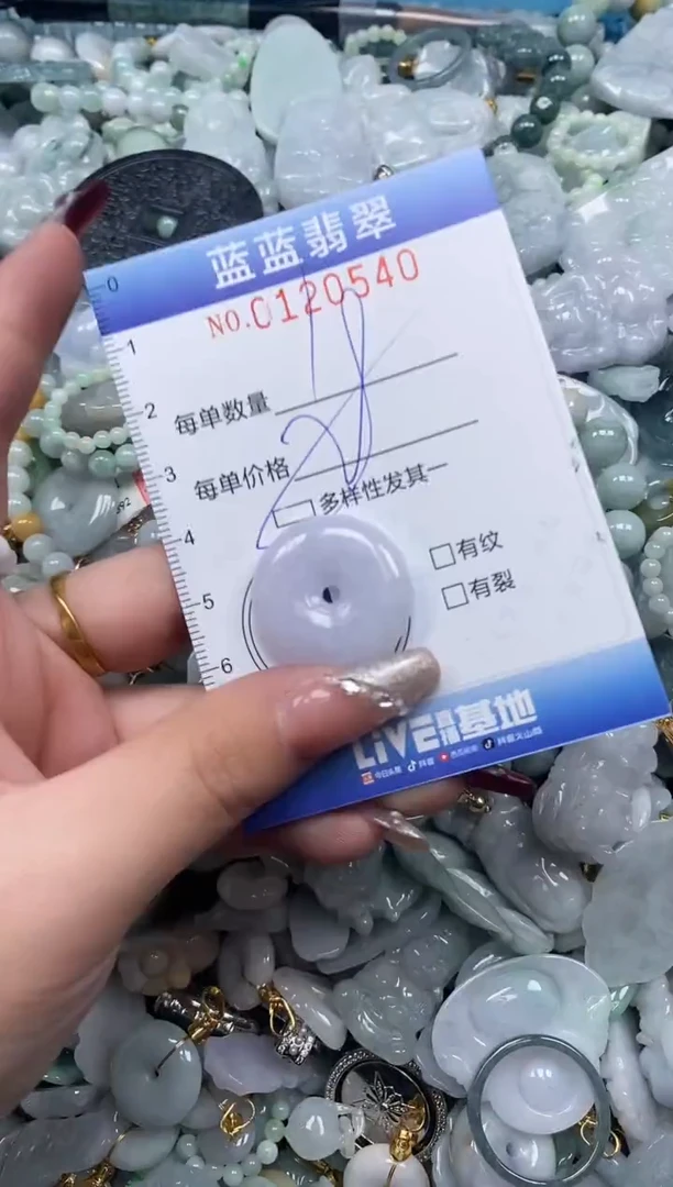 【闪购商品】翡翠颈饰未镶嵌闪购0120540多样性发其一