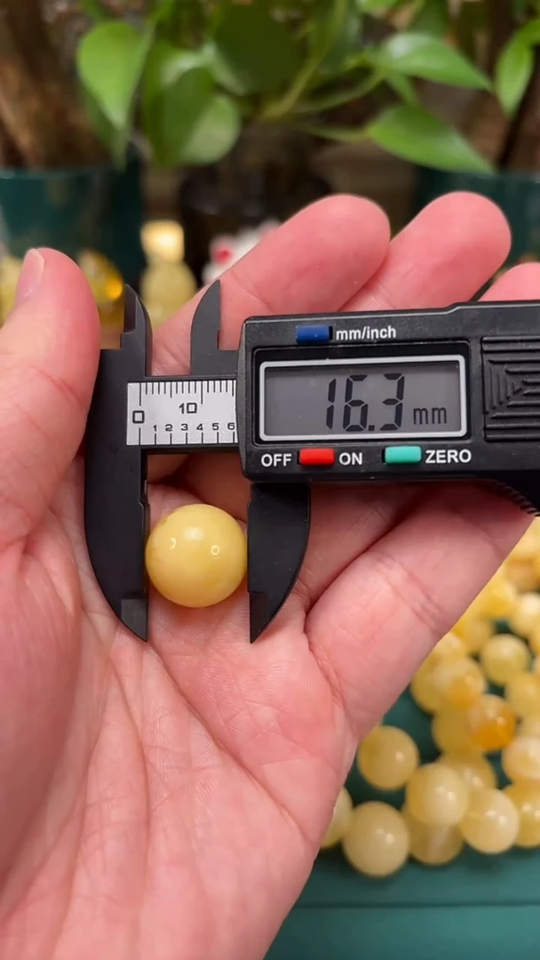 手链蜜蜡未镶嵌H1 特价福利 亏钱 蜜蜡单珠 2.47克 16.3mm