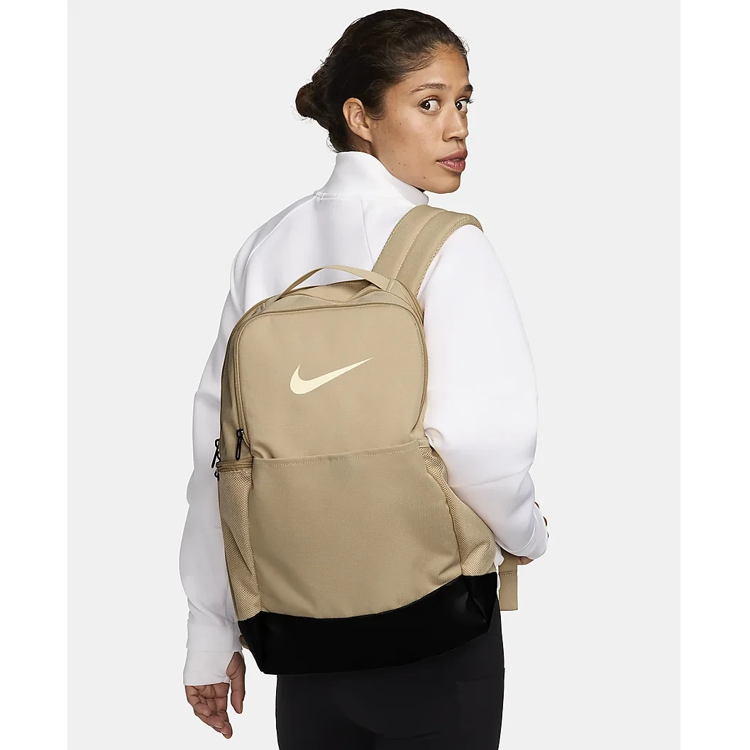 耐克/NIKE男女同款NikeBrasilia9.5棕色训练休闲双肩包 DH7709252