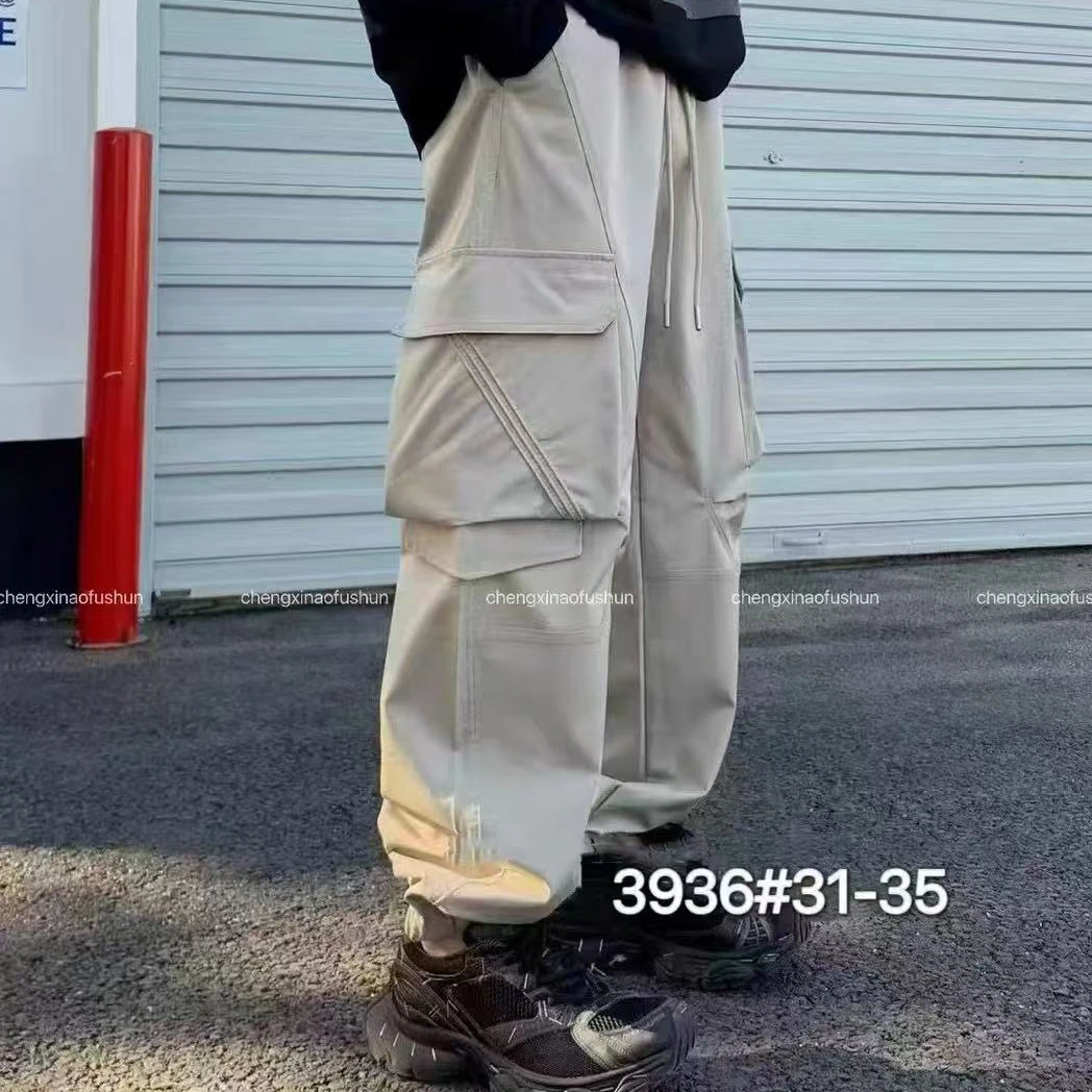 936黑色青少年时尚速干裤脚两用工装裤