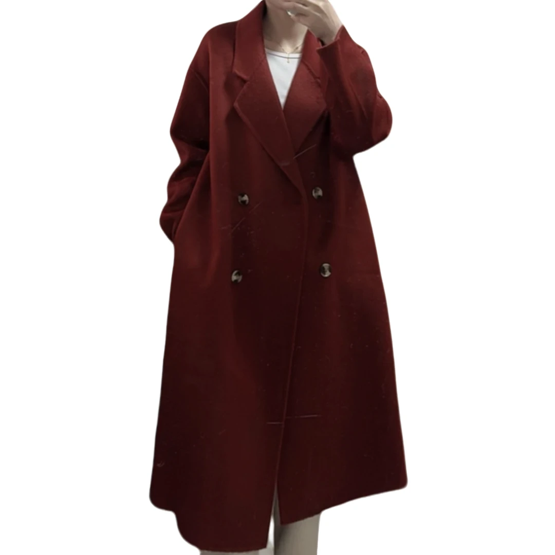 【001～100】春季时尚气质双面尼羊毛大衣福利大放送t恤女款女装