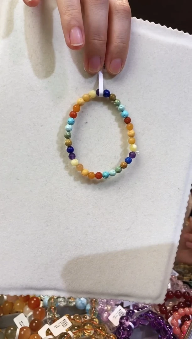 手串未镶嵌南红玛瑙南红彩棠多宝手串