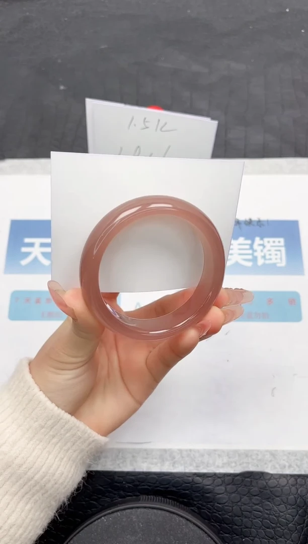 【闪购商品】石英质玉手镯未镶嵌Y31-54.1