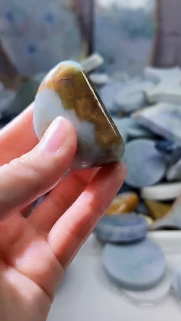 裸石翡翠天然翡翠A货玉 南 835