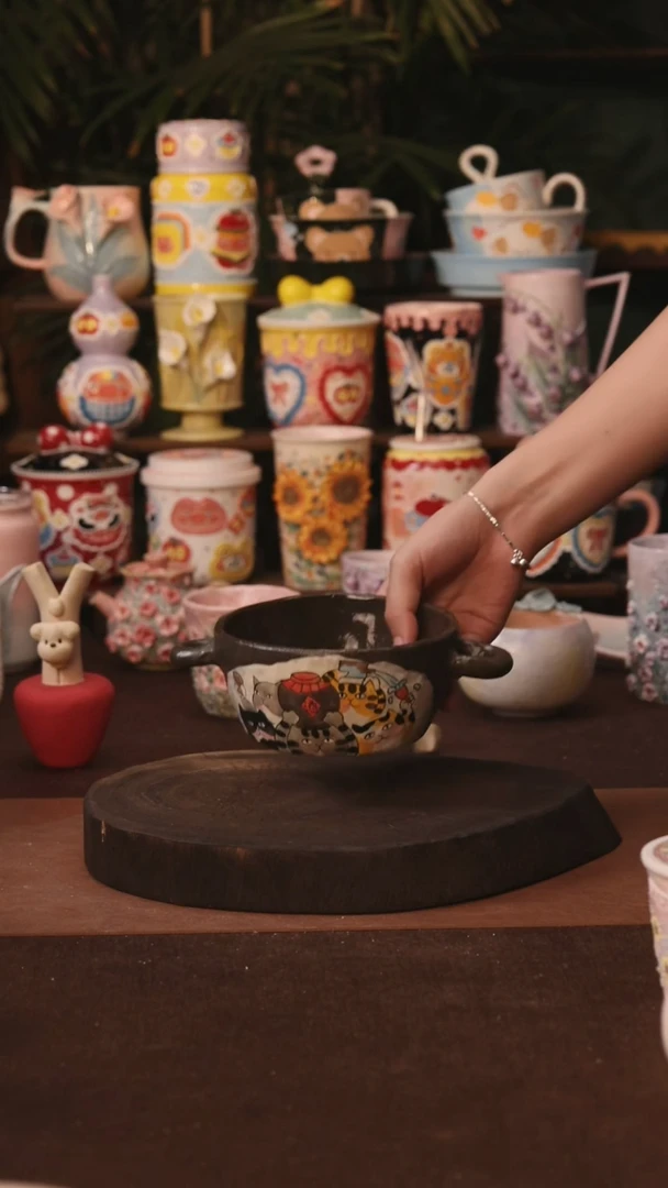 杯子景德镇原创手作陶瓷