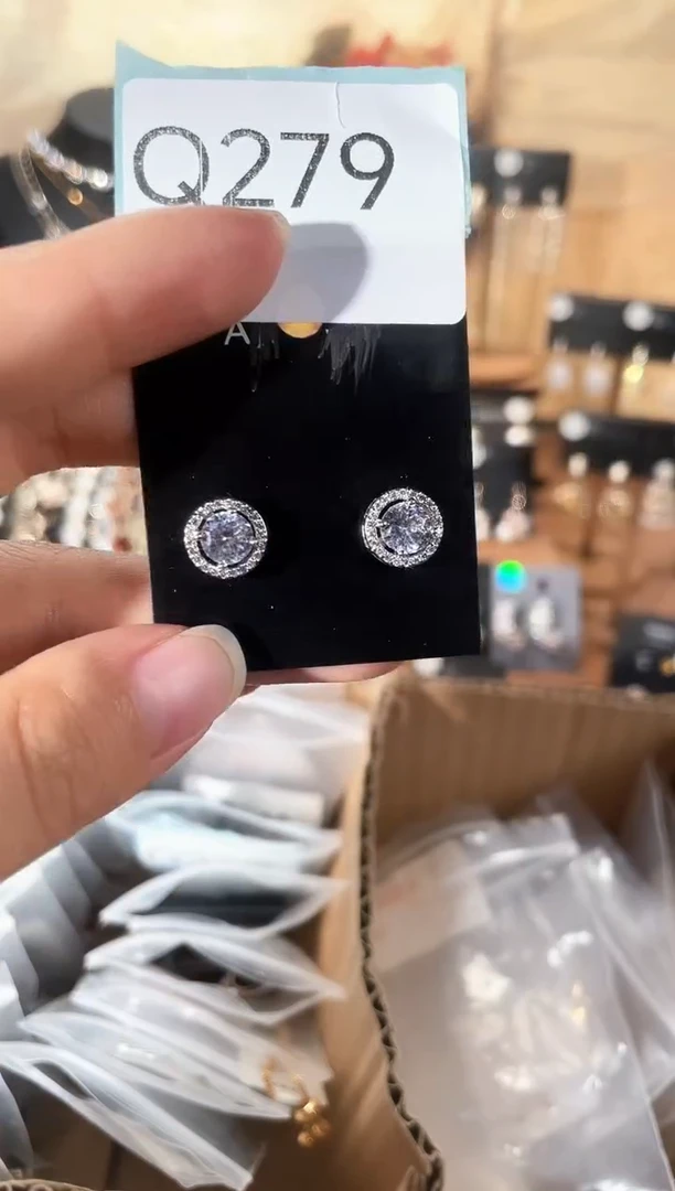 合金925银锆石Q279