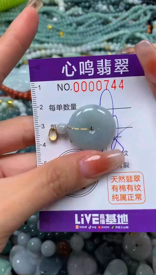 颈饰未镶嵌翡翠闪购00744