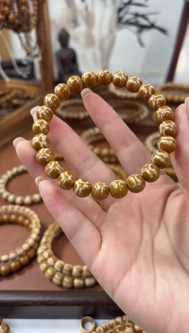 手串紫金鼠明***好9.4实心紫金鼠黄金鬼脸紫金鼠圆珠