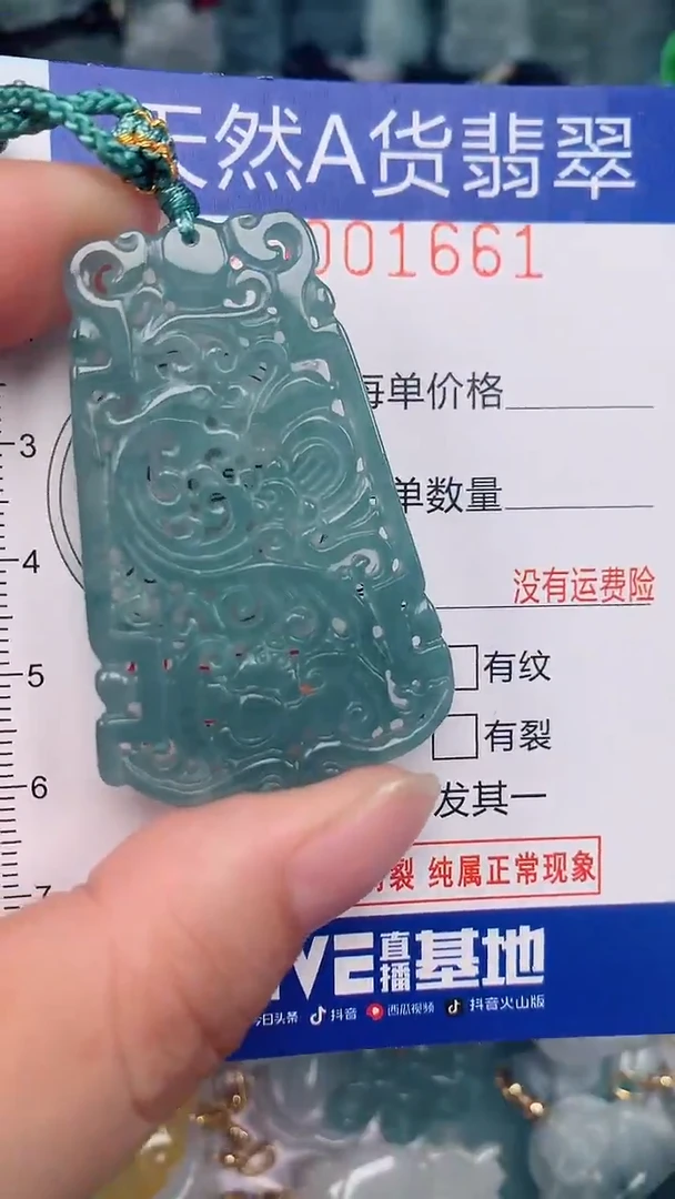 翡翠未镶嵌颈饰...0001661