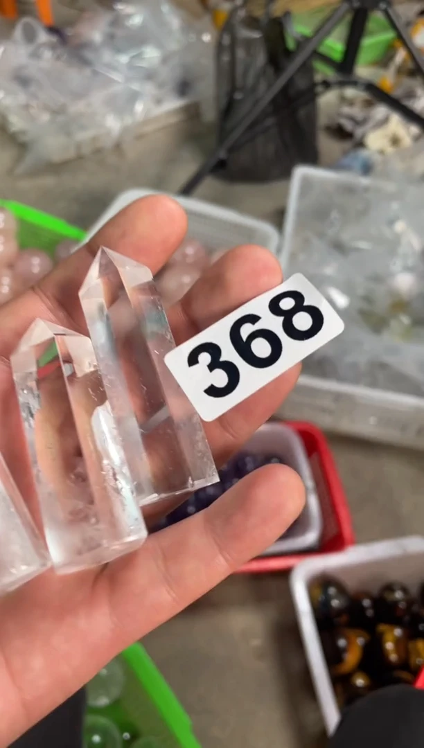 未镶嵌水晶大型摆件（非配饰）白水晶柱子 多样性发其一368