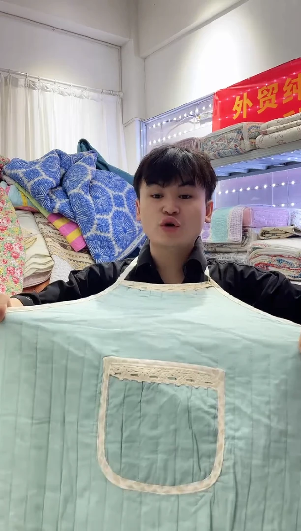 棉纯棉围裙两个37号微瑕