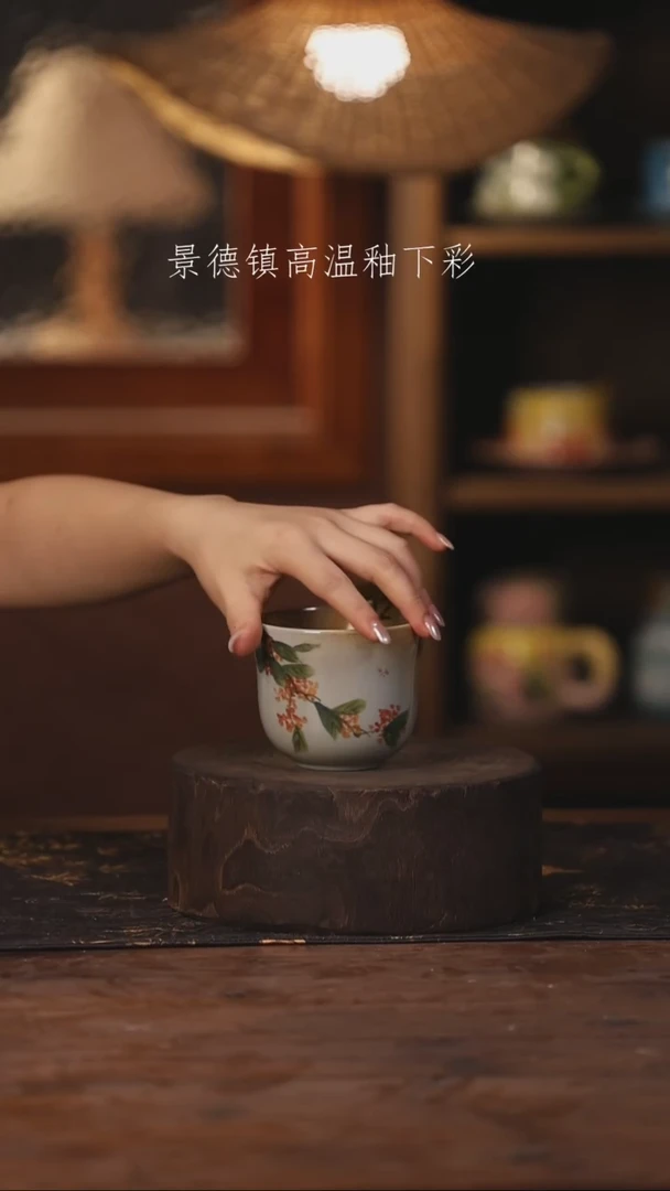 景德镇高温釉下手绘陶瓷302