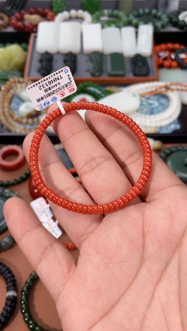 【闪购商品】南红玛瑙手串未镶嵌多样性发一件TNH6132
