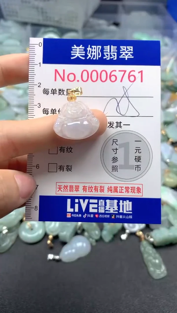 颈饰未镶嵌翡翠6761