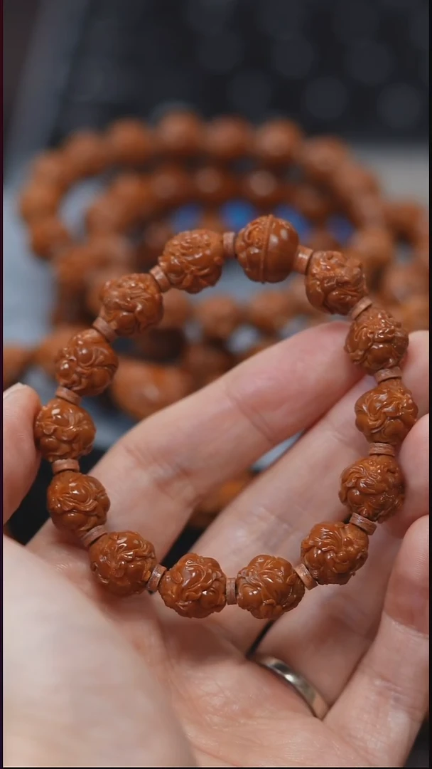 手串/手链橄榄核隱**見橄榄核手串