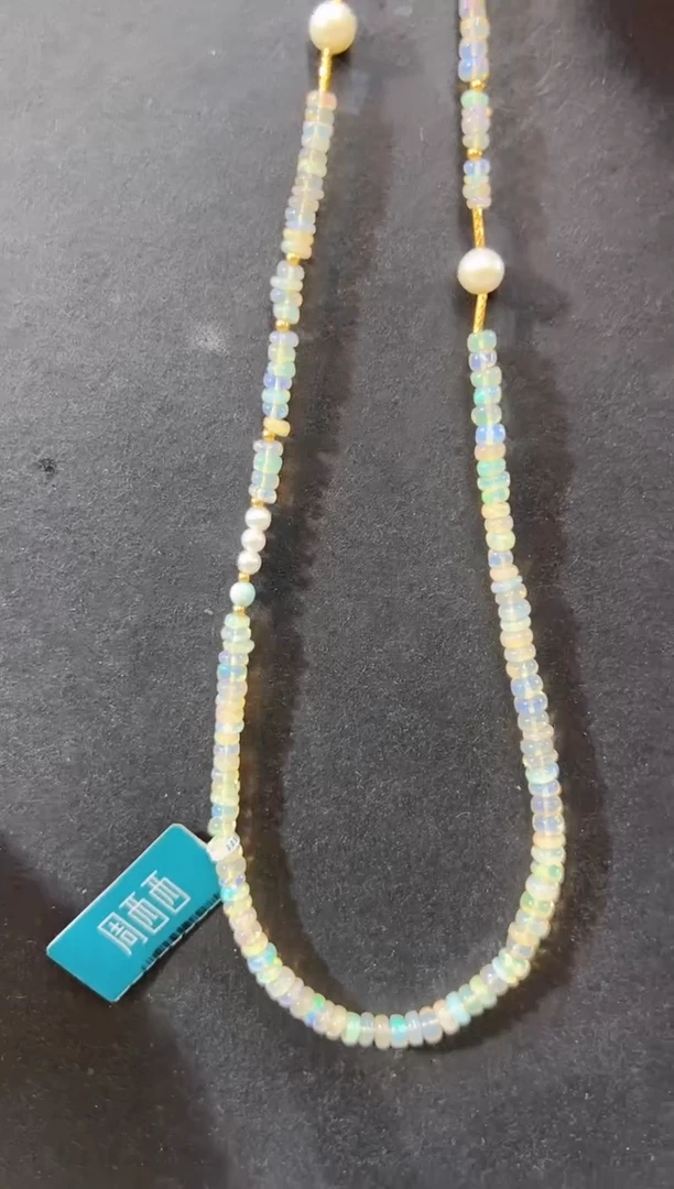 【闪购商品】欧泊颈饰18K金镶嵌@@A2921L013201