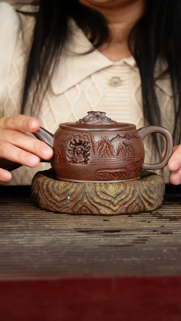 宜兴原矿紫砂壶茶壶宜兴原矿紫砂壶茶壶350C