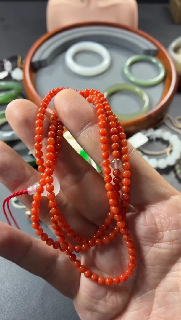 未镶嵌项链南红玛瑙js01项链