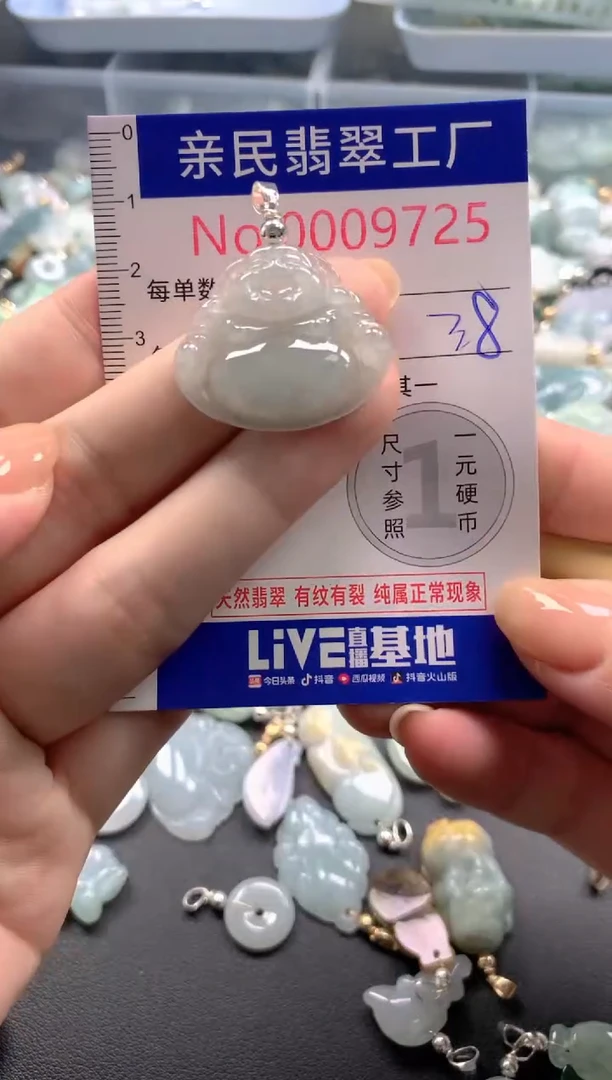颈饰未镶嵌翡翠9725