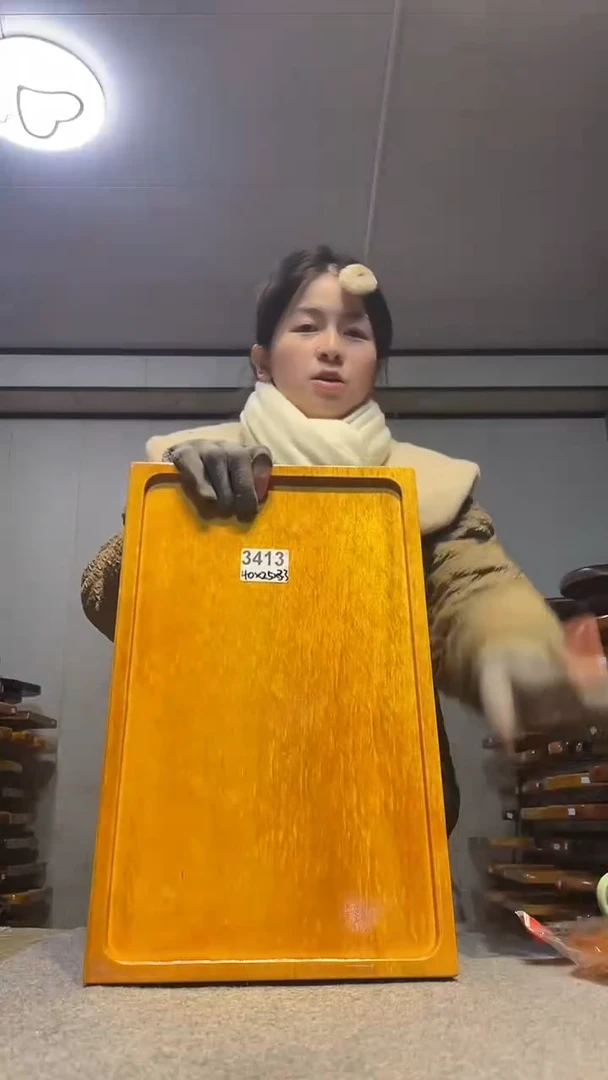 实木原木茶盘 一物一拍(不含配件）