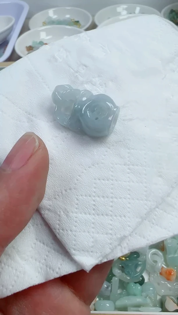 散珠翡翠424号链接，A货翡翠