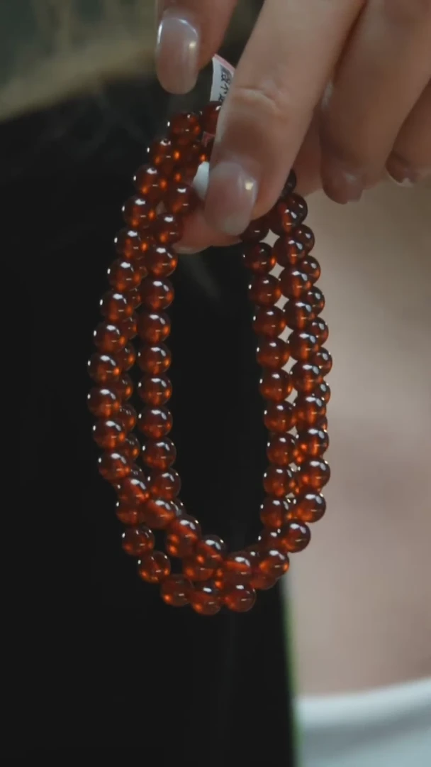 【闪购商品】石榴石多圈未镶嵌B41