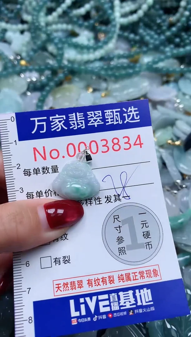 颈饰未镶嵌翡翠3834