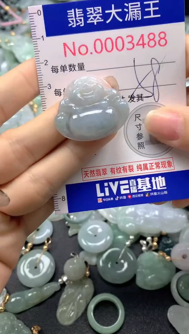 颈饰未镶嵌翡翠3488