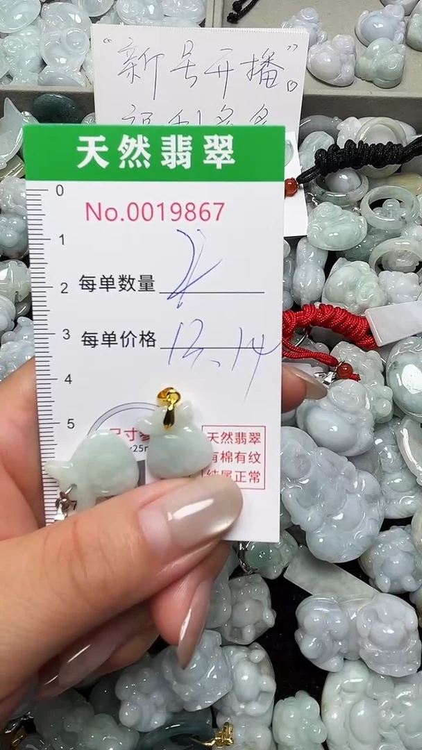 翡翠未镶嵌吊坠(不含链)9867