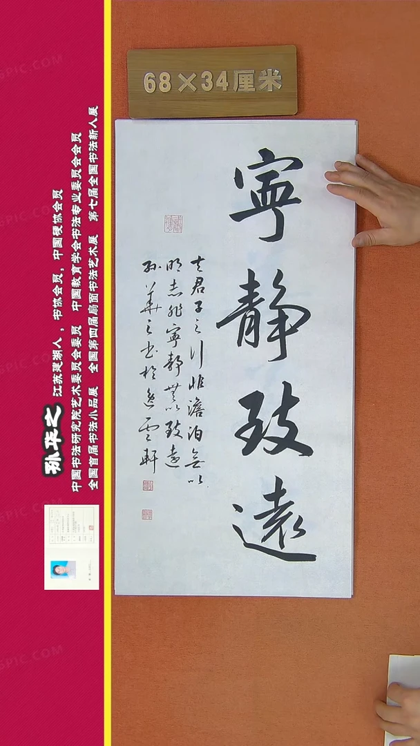 【闪购商品】书法149a孙华之书法作品