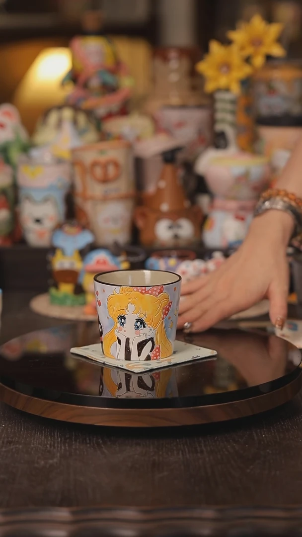景德镇釉下彩绘设计师款式陶瓷