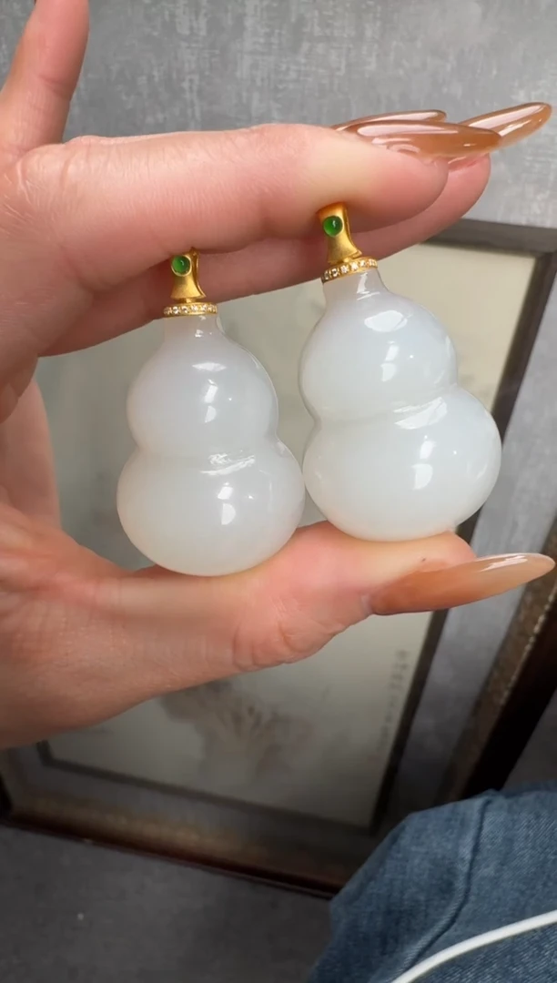 颈饰银S925镶嵌和田玉33小美12.20多样性拍一发一