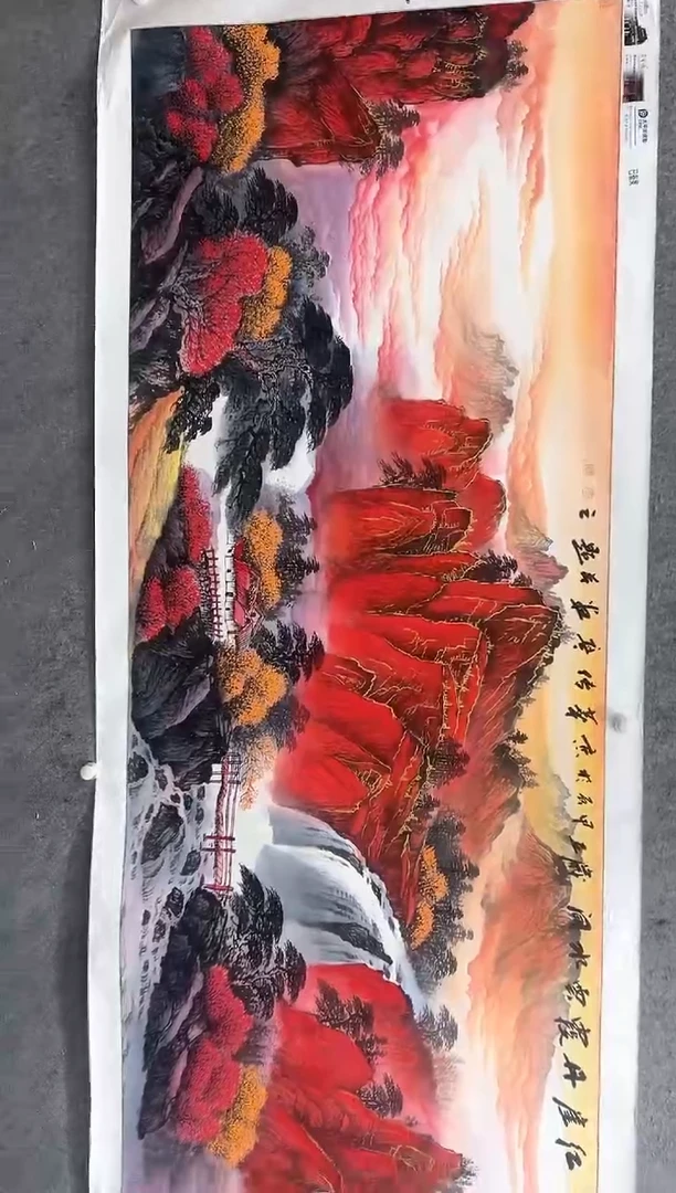 国画张传亭老师的作品3