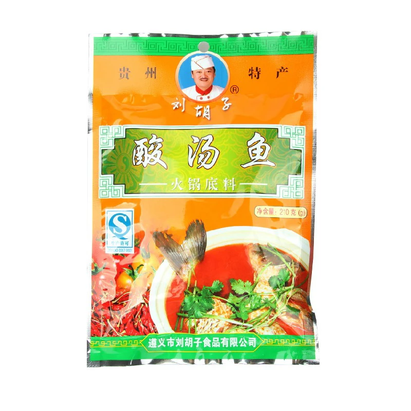 刘胡子酸汤鱼火锅底料210g