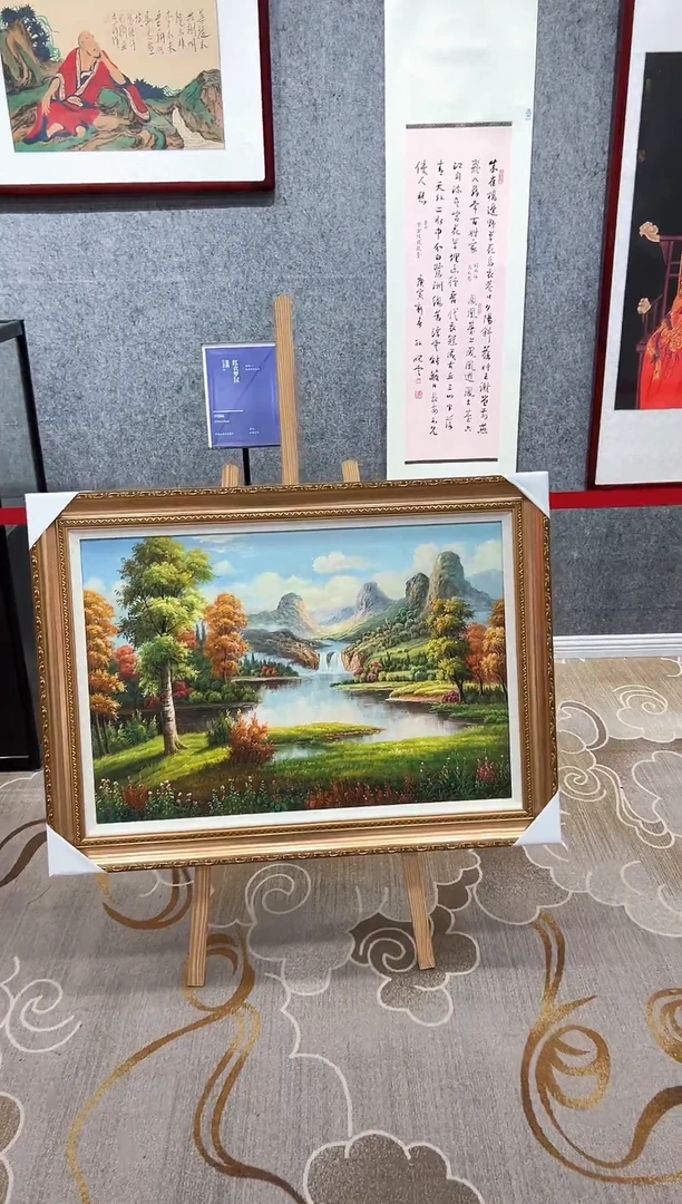 国画张传亭老师的作品3