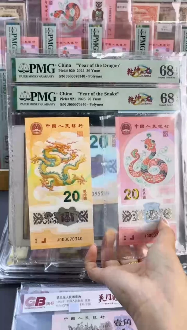 塑料乾坤双龙 J000070340 全68分 六龙珠