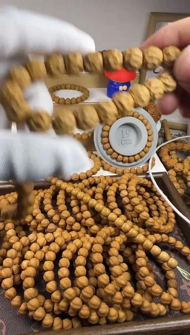 猴头核桃手串郡艺出品瑕疵龙蛇