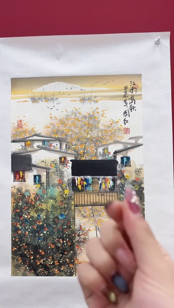 国画张国红老师画作