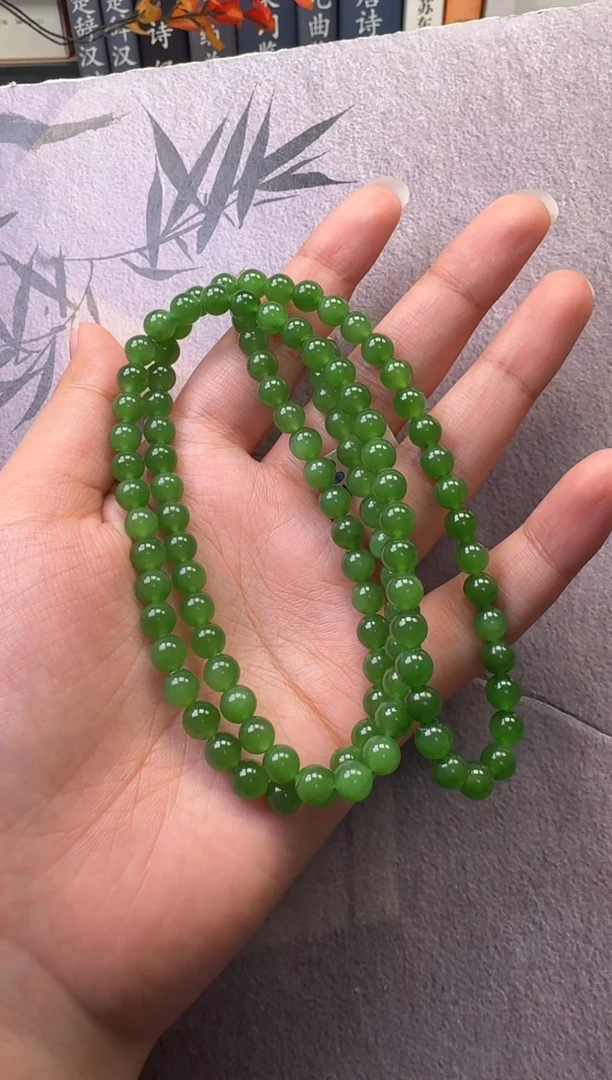 【闪购商品】和田玉（碧玉）项链未镶嵌项链