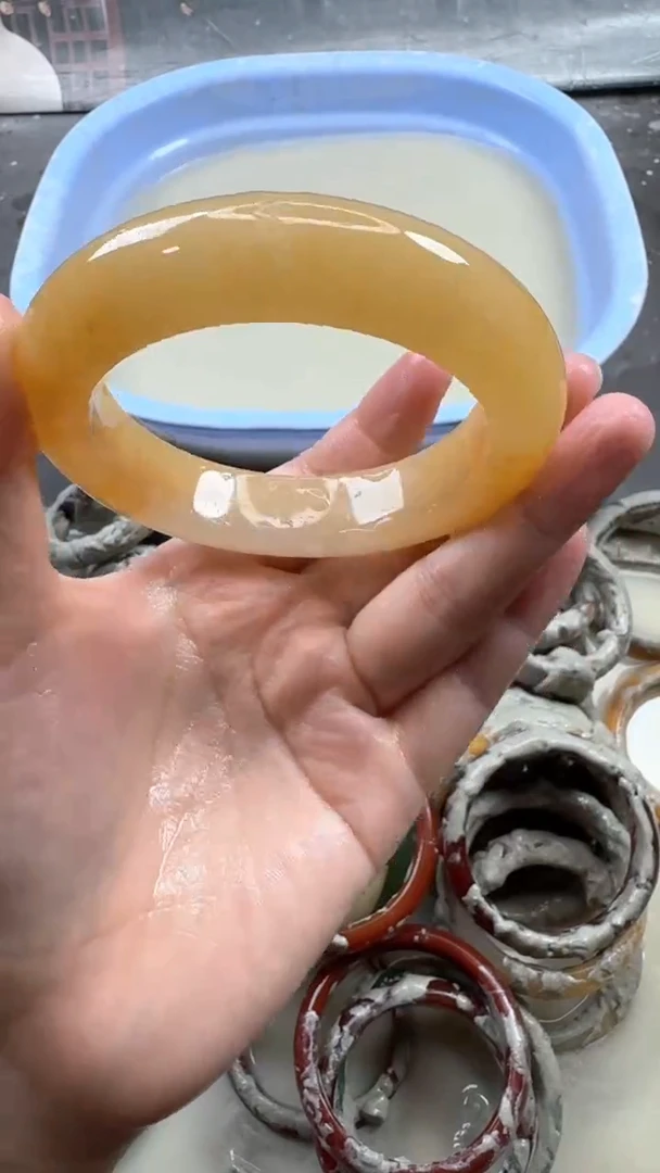 石英质玉手镯未镶嵌25 6566