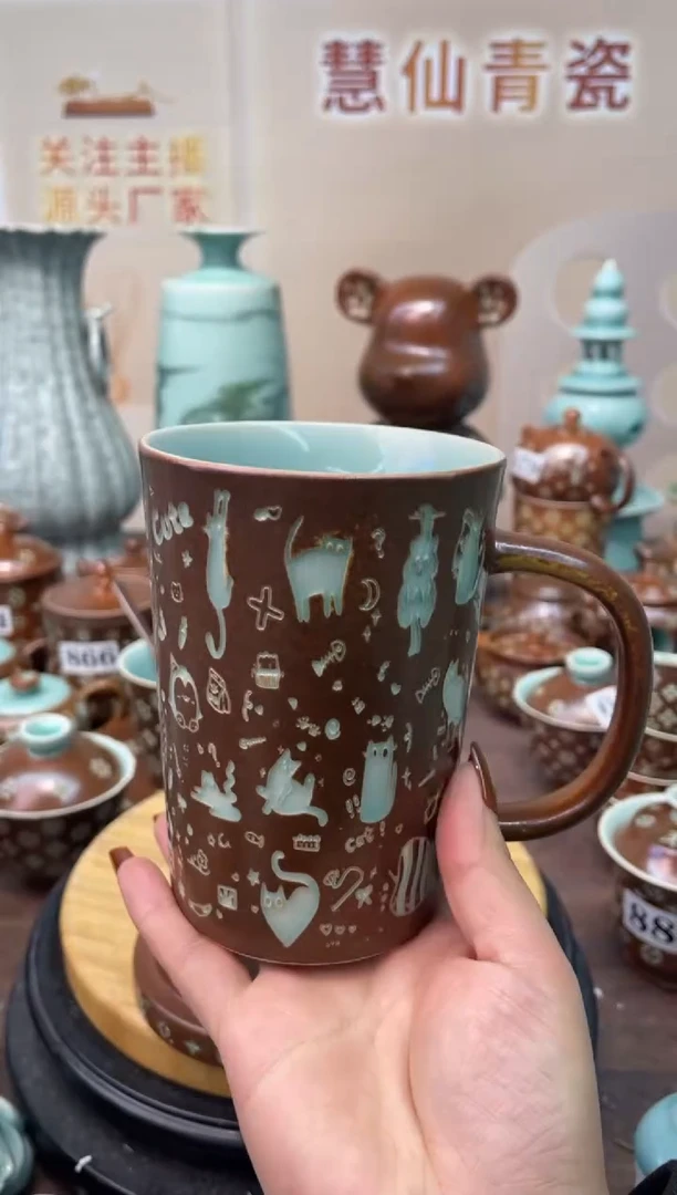 瓷 慧仙青瓷 龙泉青瓷大促 不分正暇