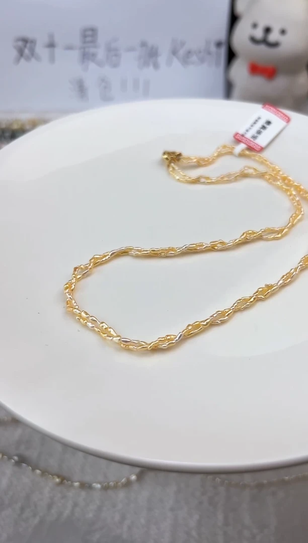 颈饰银S925镶嵌海水珍珠珍珠