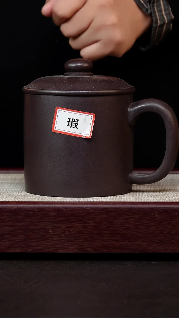 茶杯紫砂微瑕盖杯