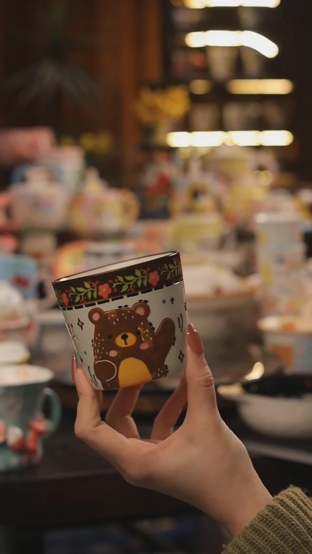 景德镇釉下彩绘设计师款式陶瓷