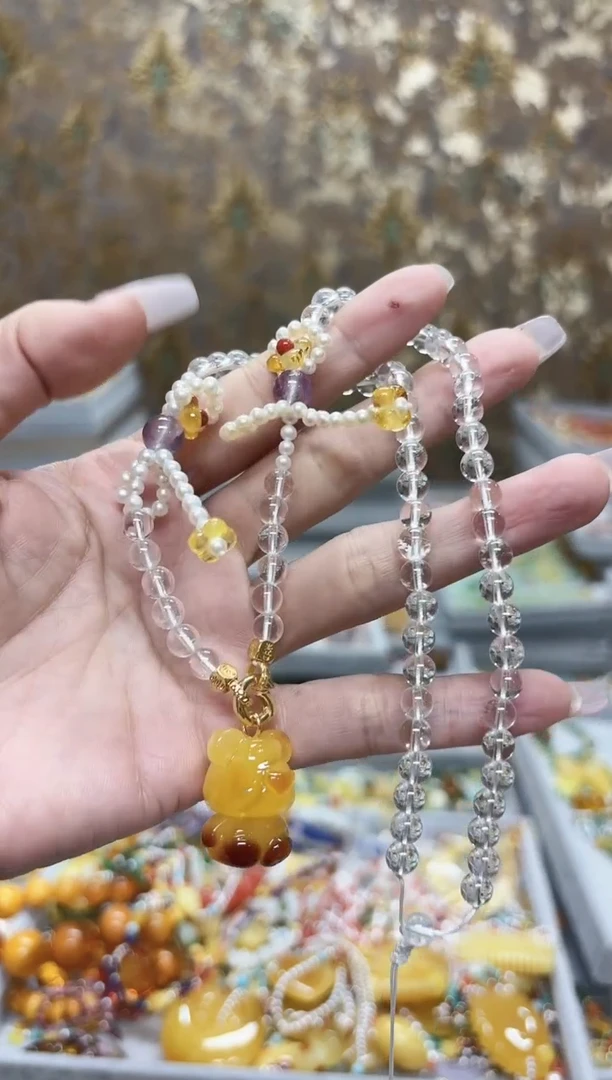 琥珀项链未镶嵌【多样性发一】